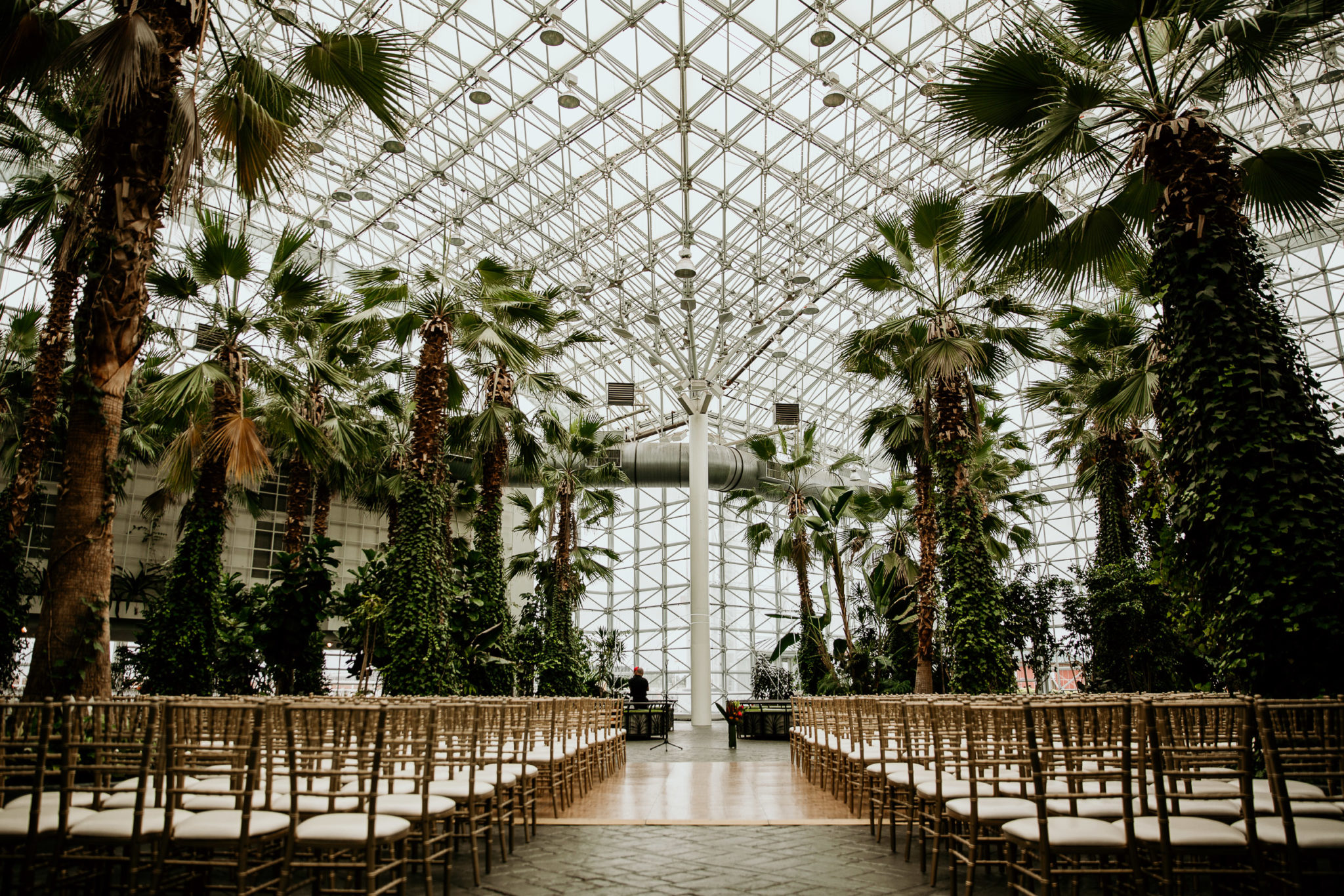 The Crystal Gardens at Navy Pier Chicago Wedding Venue